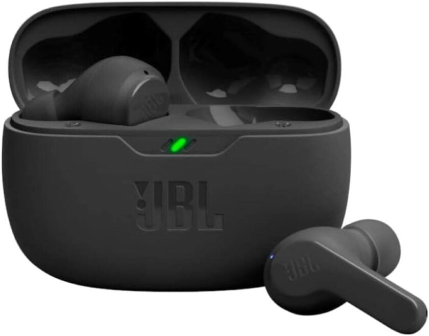 JBL Vibe Beam - True Wireless JBL Deep Bass Sound Earbuds, Bluetooth 5.2, Water & Dust Resistant