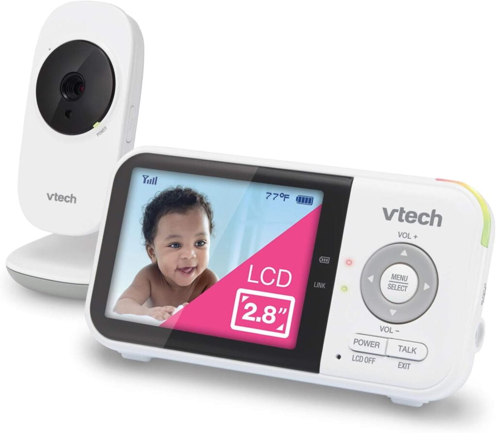 VTech VM819 Baby Monitor, 2.8” Screen, Night Vision