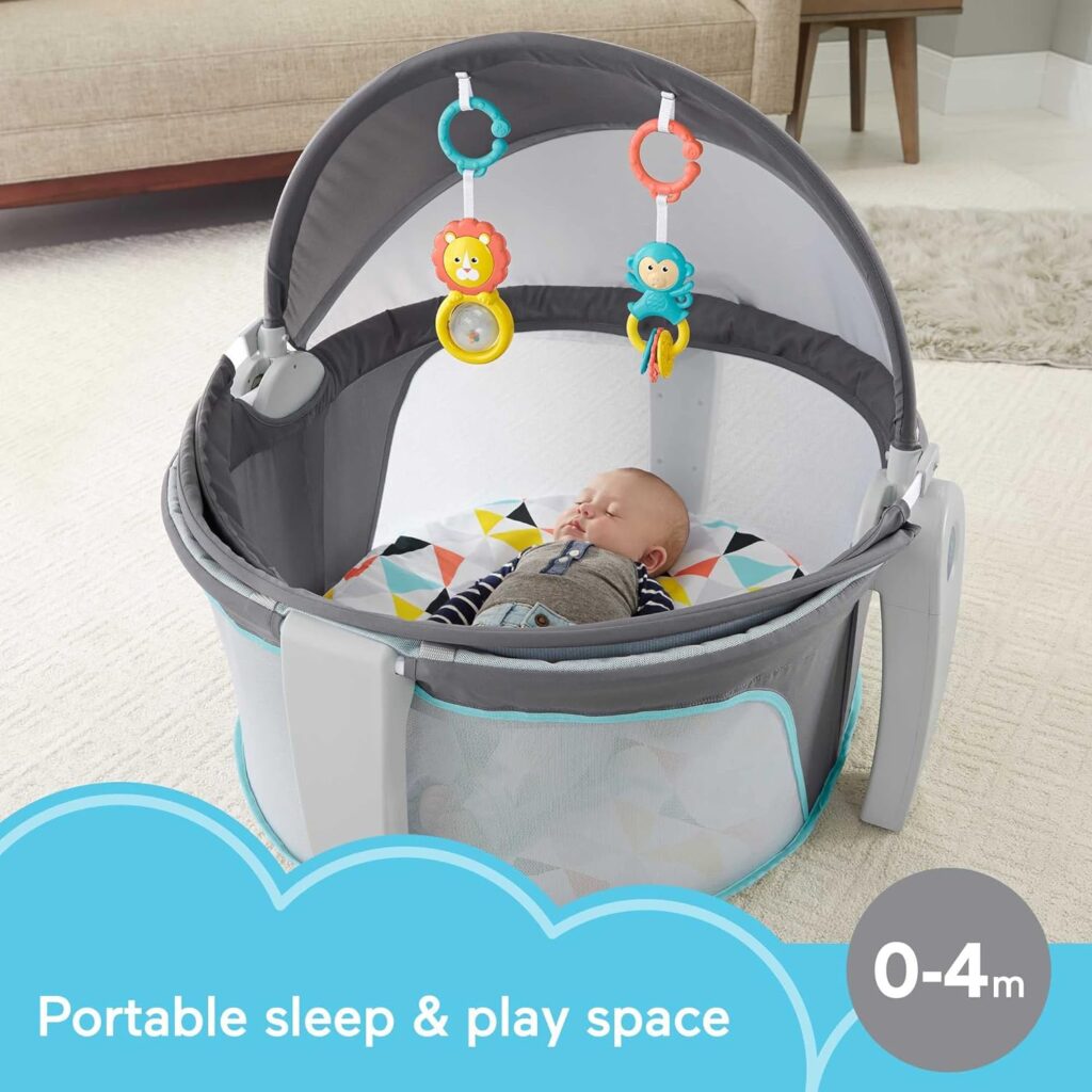 Fisher-Price Portable Bassinet On-The-Go Baby Dome